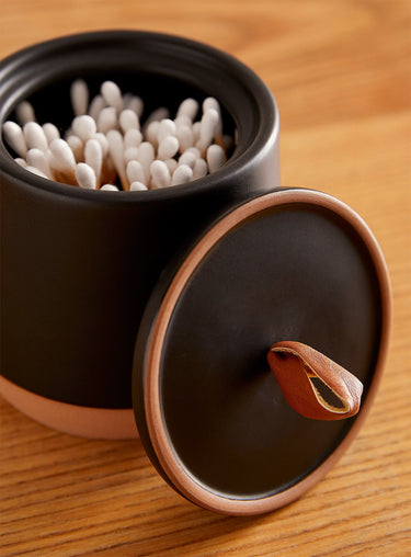 Two-tone decorative jar